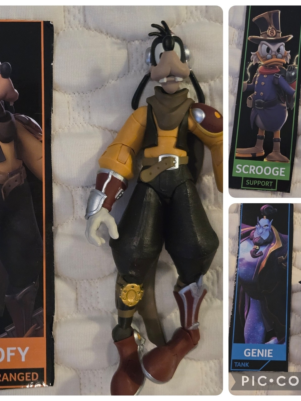McFarlane Toys Mirrorverse Disney 3 Characters Scrooge Mcduck Genie & Goofy